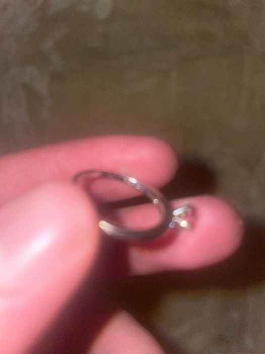 Anel Pandora original em prata - tamanho 52