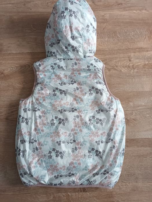 Kamizelka dwustronna dla dziewczynki 134