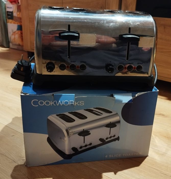 Toster/ Opiekacz na 4 kromki, cookworks