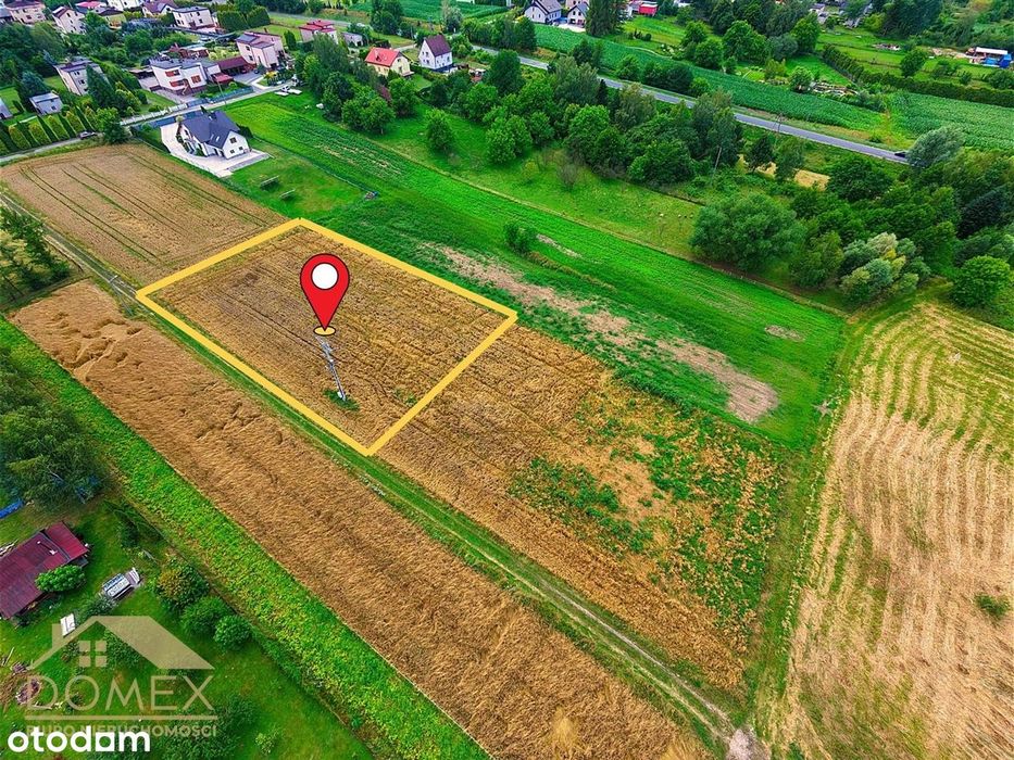 Działka budowlana 2140 m² w Czyżowicach