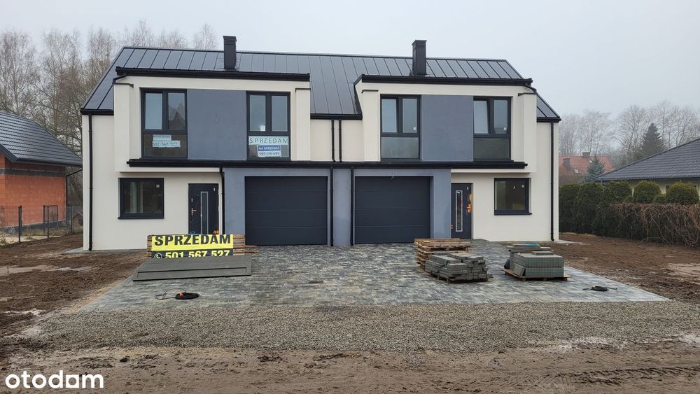 Dom bliźniak 127m działka 625m Osowiec Niska BEZPOŚREDNIO