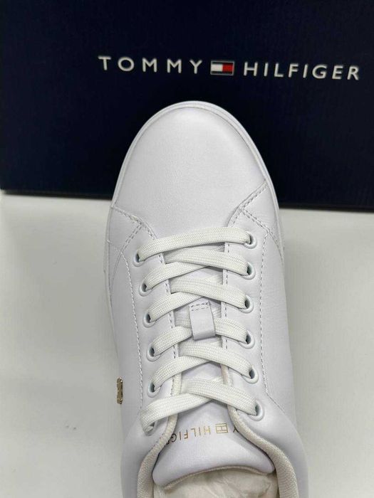 Oryginalne buty skórzane z Włoch TOMMY HILEIGER