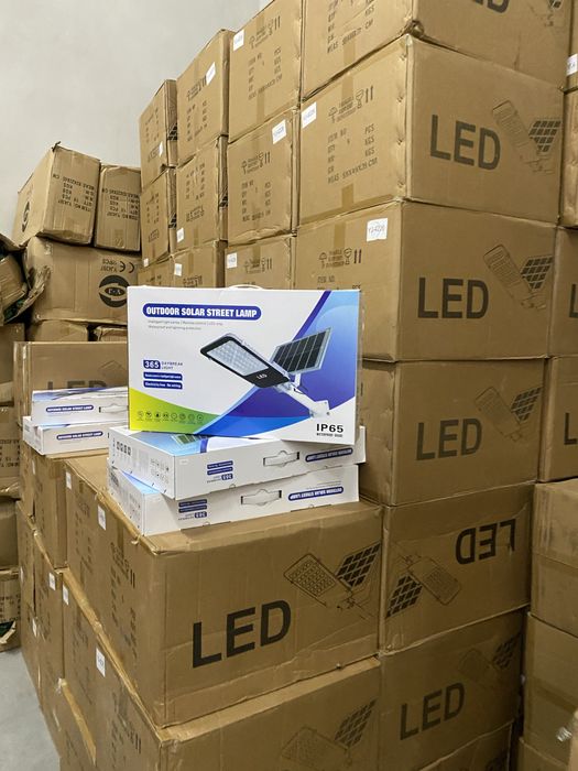 MOCNA Lampa SOLARNA 1200W LED panel solarny Wydajna ledy eva