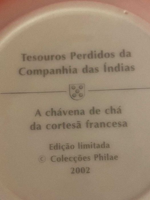 "Tesouros Perdidos da Companhia das Índias" das Coleções Philae,