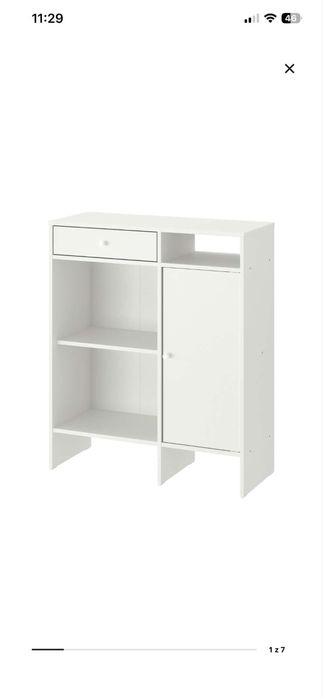 Ikea szafka biala np na buty