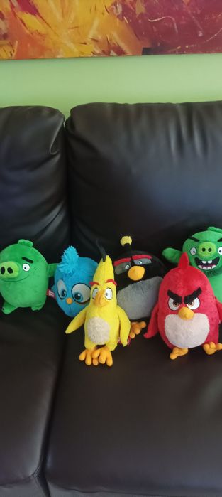 Vendo peluches ANGRY  BIRDS