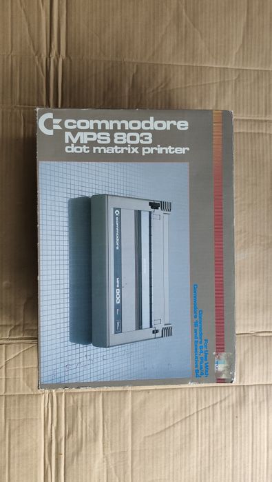 Commodore MPS 803 oryginalna drukarka igłowa w pudelku
