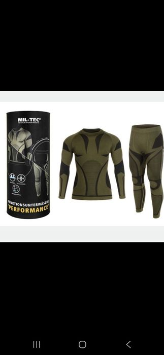 Термобілизна чоловіка Mil-Tek Германия  термобелье мужское тактическое