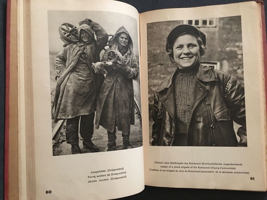 Photobook La Russie au Travail (1932)