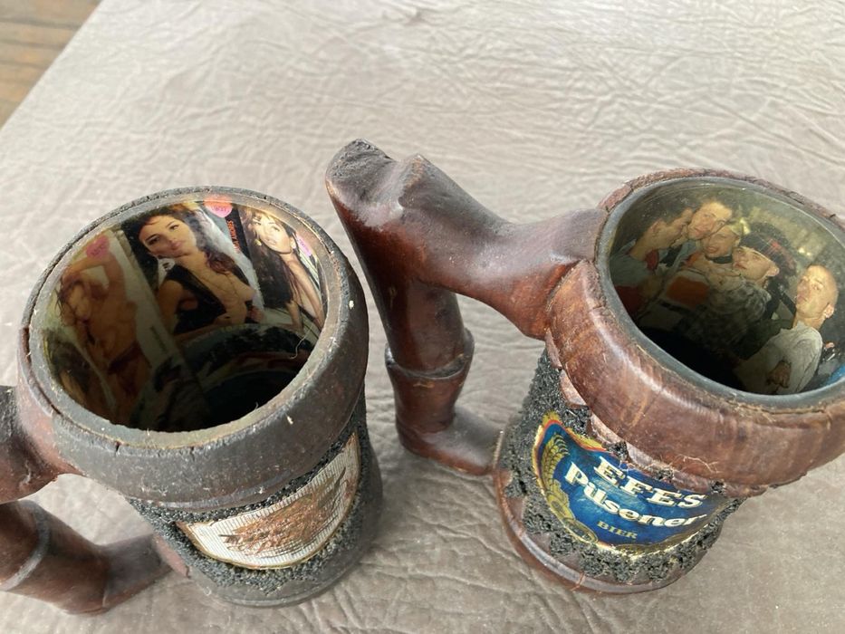 Кухлі деревяні..