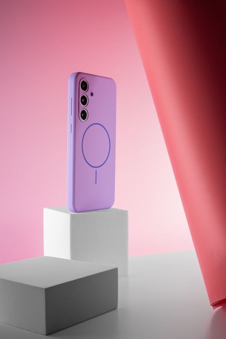 Силіконовий чохол з мікрофіброю для Samsung S25 Ultra SOFT TOUCH чехол