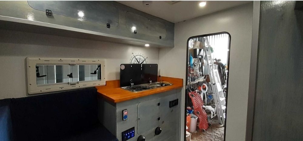 Célula camper amovível