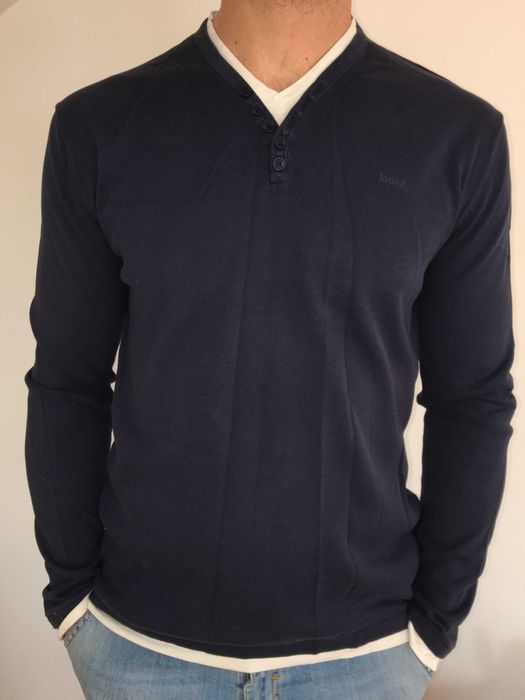 Longsleeve Mexx XL Granatowy