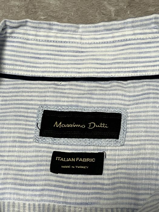 Лляна сорочка Massimo Dutti (оригінал)