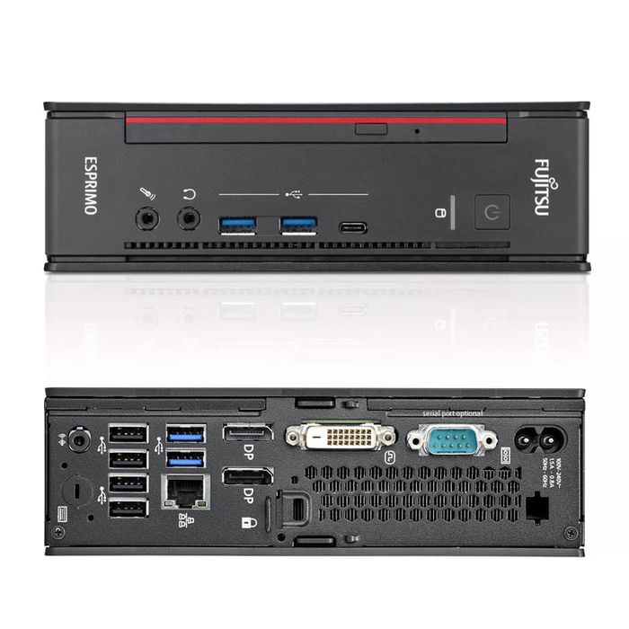 Mini PC Fujitsu Esprimo Q958 – i3-8100 / 16GB RAM / 256GB SSD / Windows 11 Pro