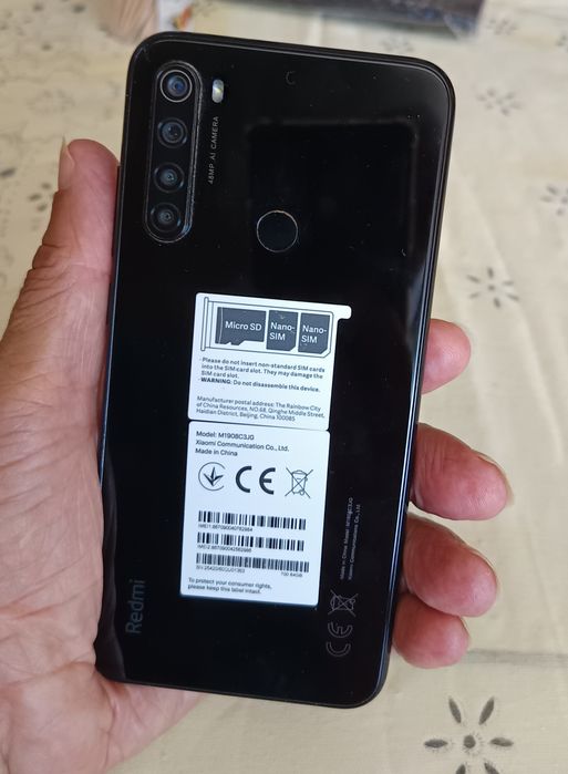 Xiaomi redmi note 8 como novo na caixa