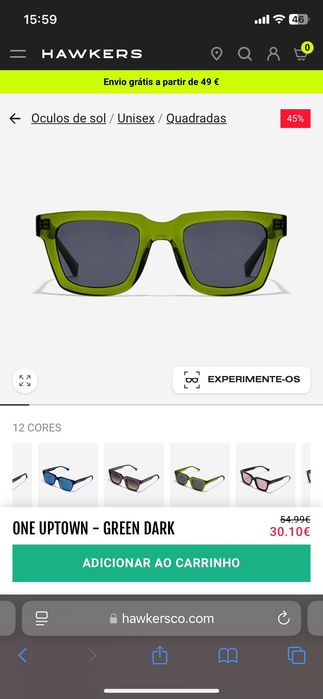 Óculos de Sol Hawkers