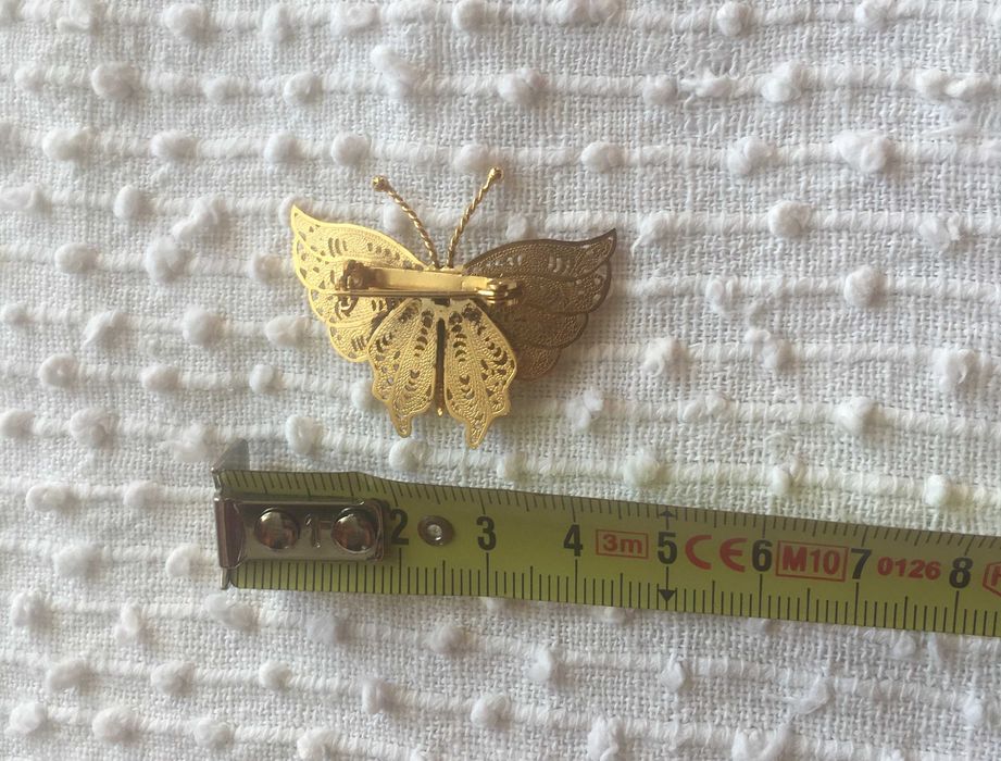 Alfinetes,broches em forma de borboleta,filigrana