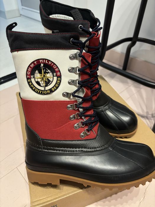 Śniegowce TOMMY HILFIGER edycja limitowana r.38 jak nowe