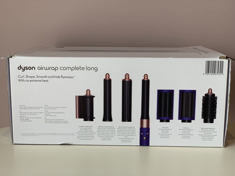 Стайлер Dyson Airwrap Complete Long in Vinca blue and Rose.