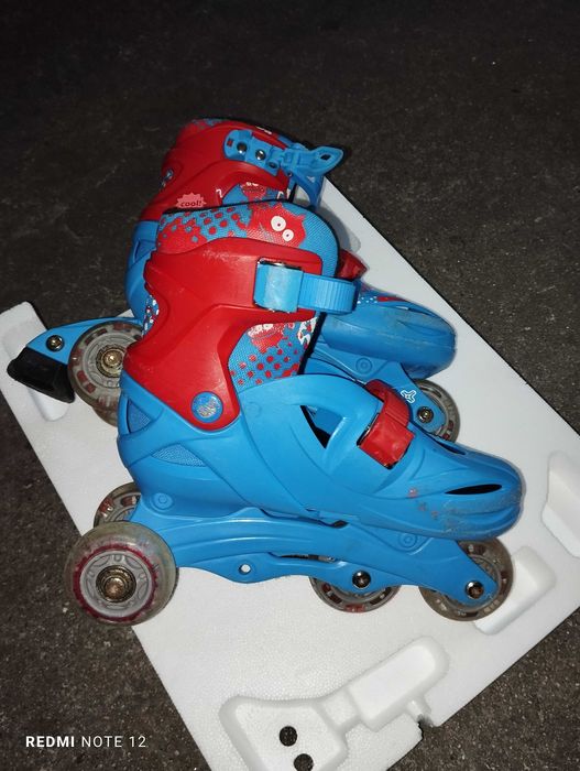 Patins de criança azuis