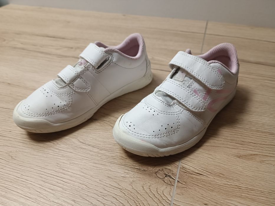 Buty sportowe tenisówki dla dziewczynki Artengo TS 100 rozm. 31