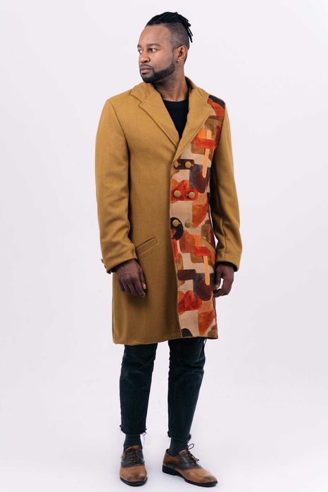 Sobretudo novo e exclusivo de marca designer