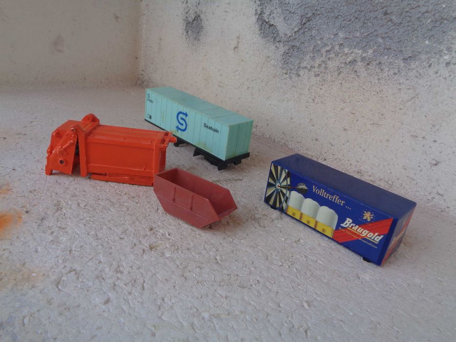 1:87 Bricolar lote de 4 peças de camiões