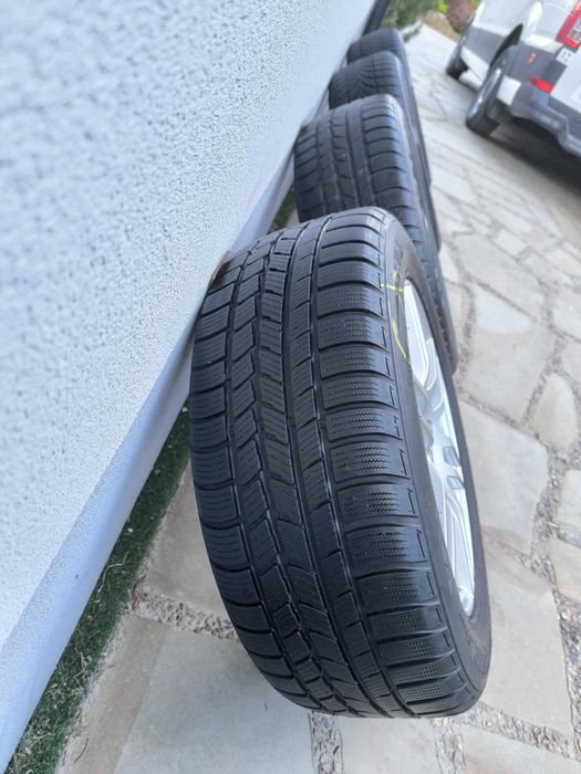 Alufelgi 17 5x112 opony zimowe 235/55R17 Audi VW Seat Skoda Merc 2023