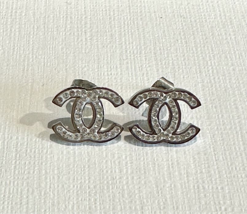 Chanel kolczyki średnie