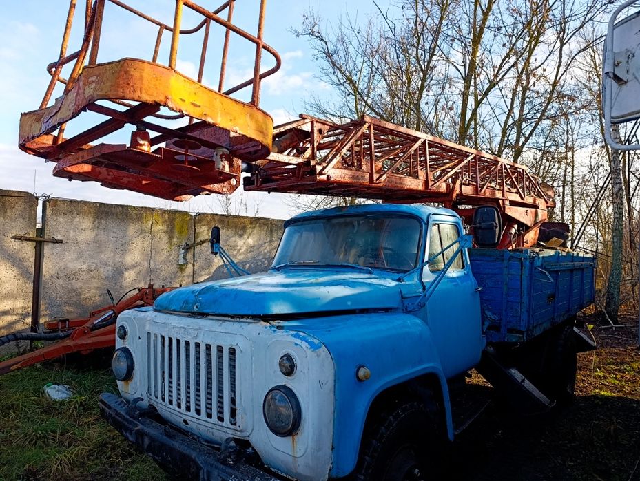 Автовишка АП 17 ГАЗ 53