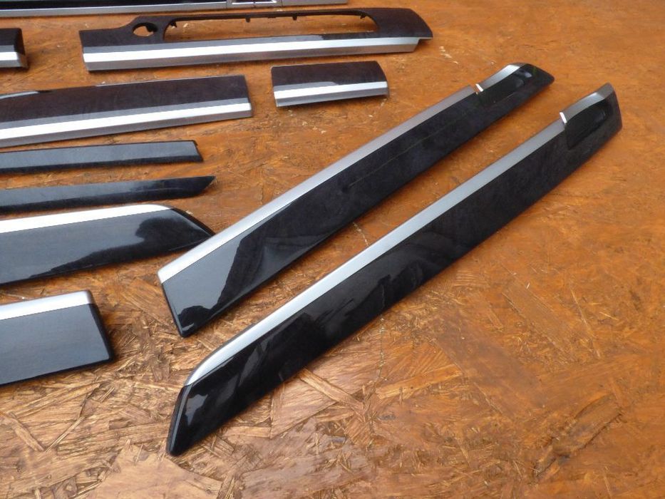 bmw f01 dekor drewno komplet