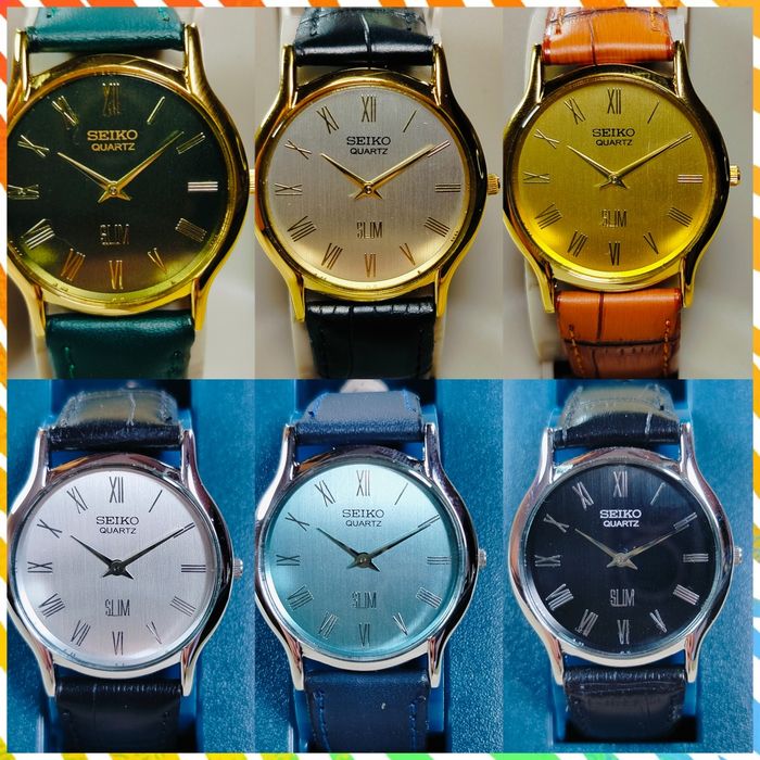 6 x zegarek Seiko Slim Quartz