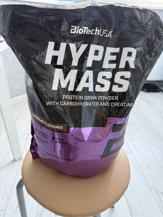 Гейнер Biotech Hyper Mass 5.8кг шоколад, открытый