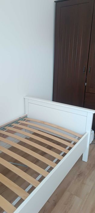 Cama IKEA blanca individual 90cm