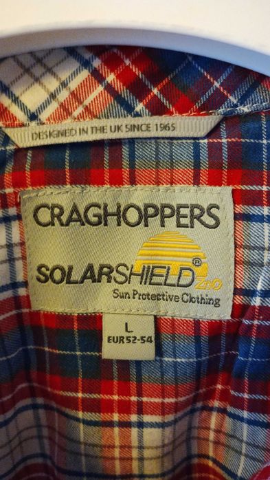 Craghoppers Solar Shield Tartan Shirt męska koszula
