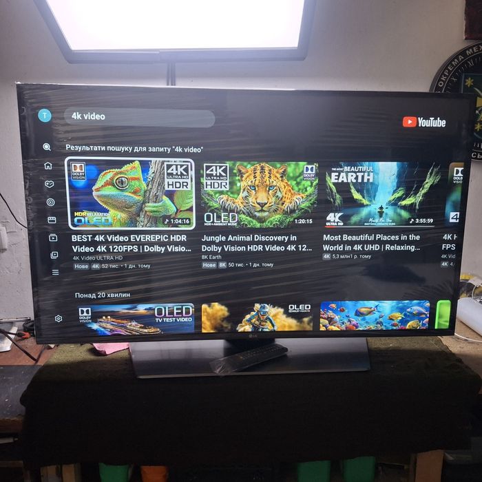 LG 50" 4K ULTRA Smart TV WiFi T2 S2  Телевізори,  має все можливе.