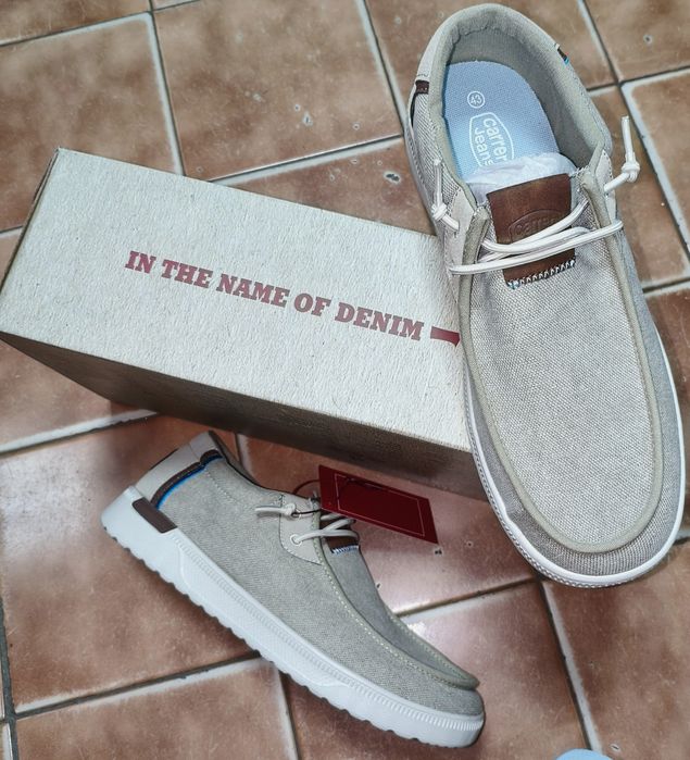 Мокасины летние CARRERA JEANS,HEY DUDE , ткань, пена 41-44р