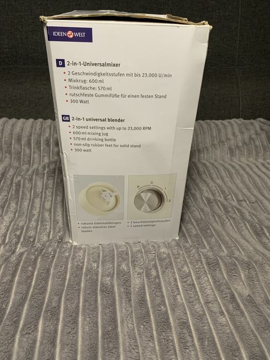 Блендер Ideen Welt 2-в-1