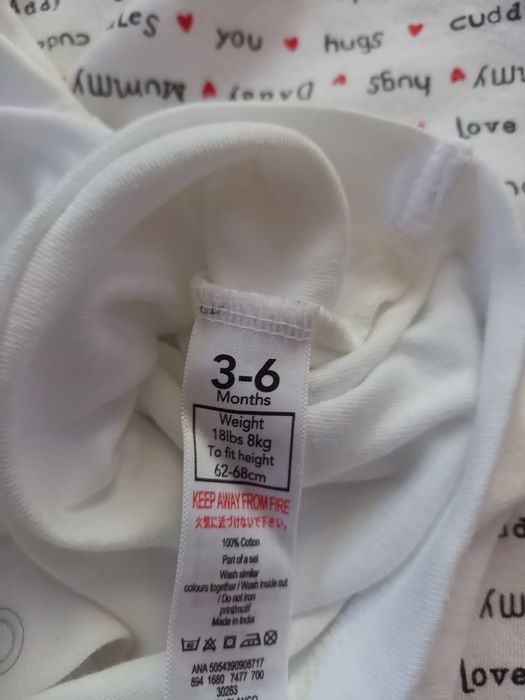 6pack body Unisex 62-68