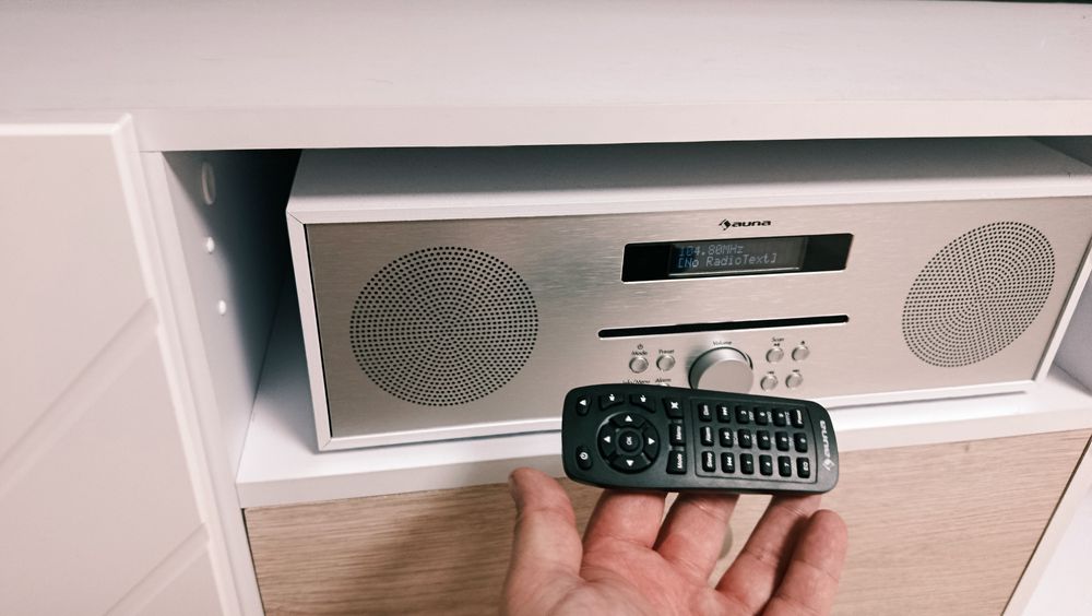 Auna Silver StarCD,FM,BT,AUX,USB