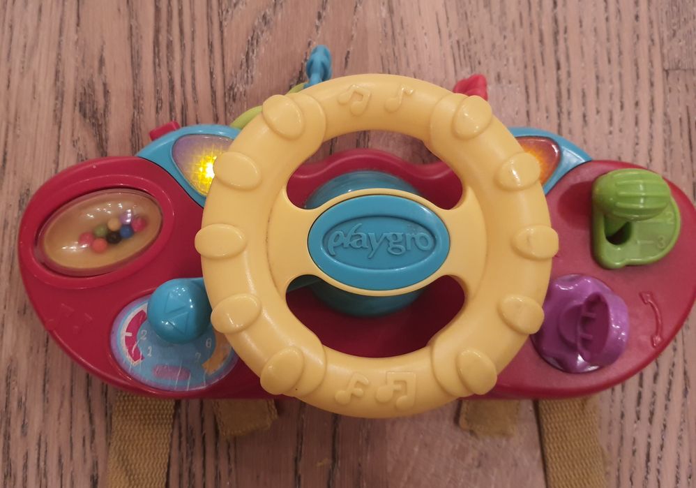 Дитяче музичне кермо Playgro на коляску / автокрісло