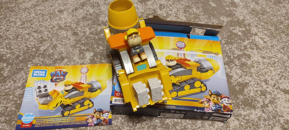 Mega bloks paw patrol щенячий патруль кремез
