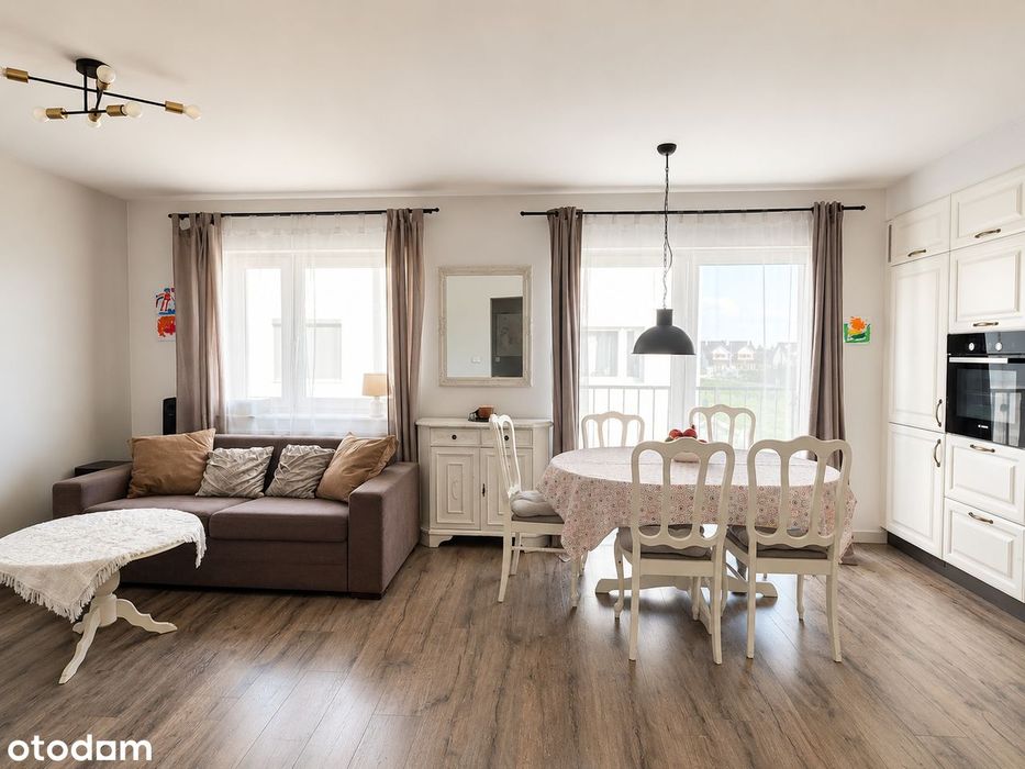 Plewiska | 4 pokoje | 74 m² | taras 23,5 m² | skrajny segment | 0%