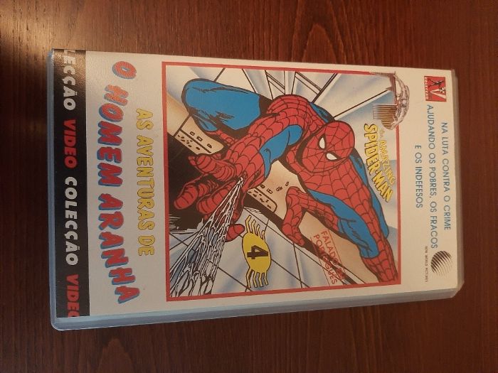 video vhs infantis vintage