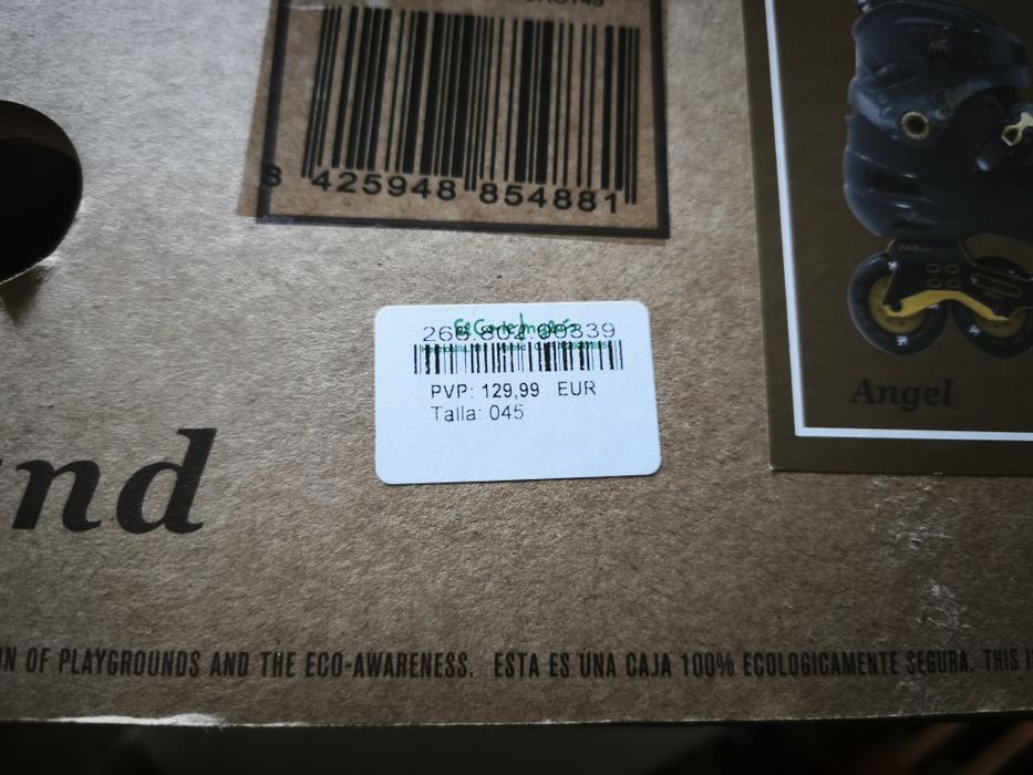 Patins YZK Angel gold