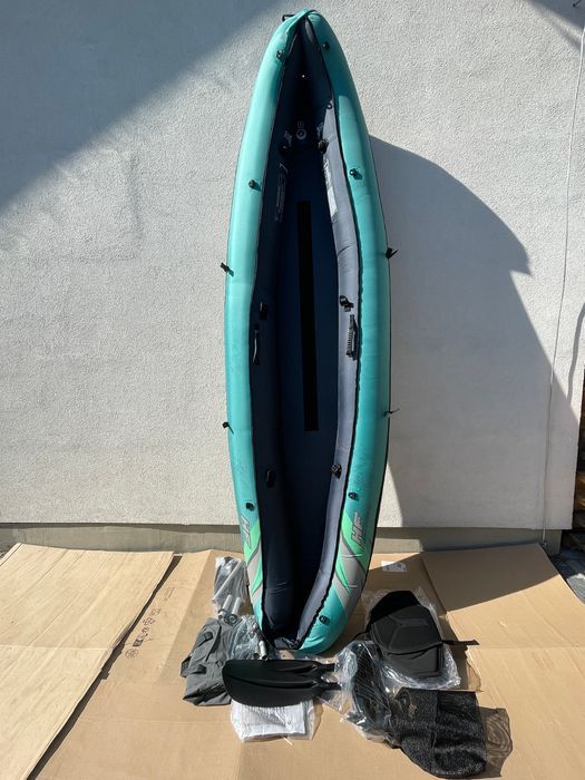 Kajak Bestway Hydro-Force Ventura Elite X2, Pompka Wiosła Torba Do 200 Kg.