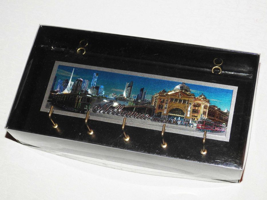 Dekoracyjny wieszak na klucze Melbourne - Australia