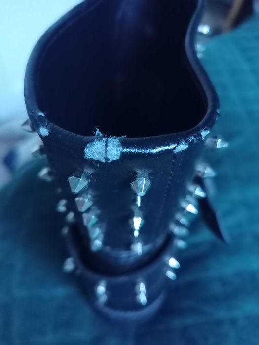 Buty kalosze Philipp plein botki za kostkę