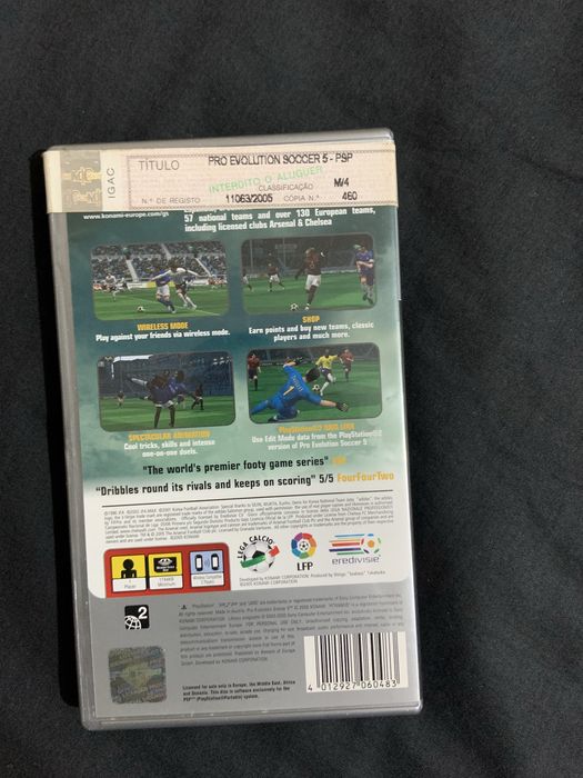 Jogo para PSP - PES 5